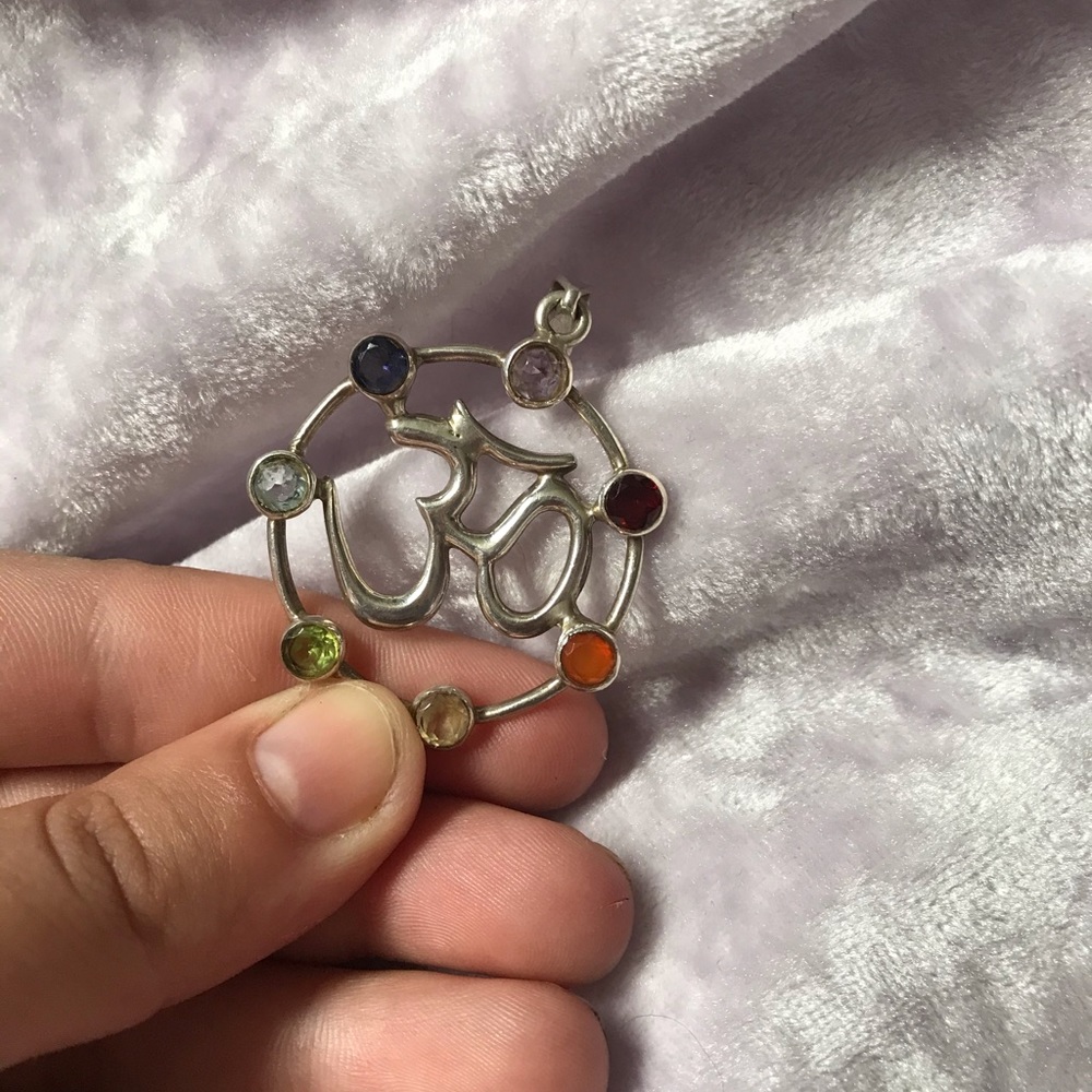 Namaste Necklace pendant